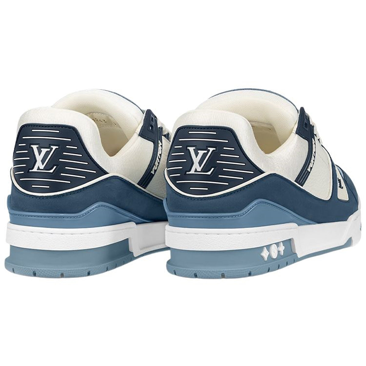 Louis Vuitton LV Trainer 2.0 Sneaker – Navy Blue / Steel Blue / Cream