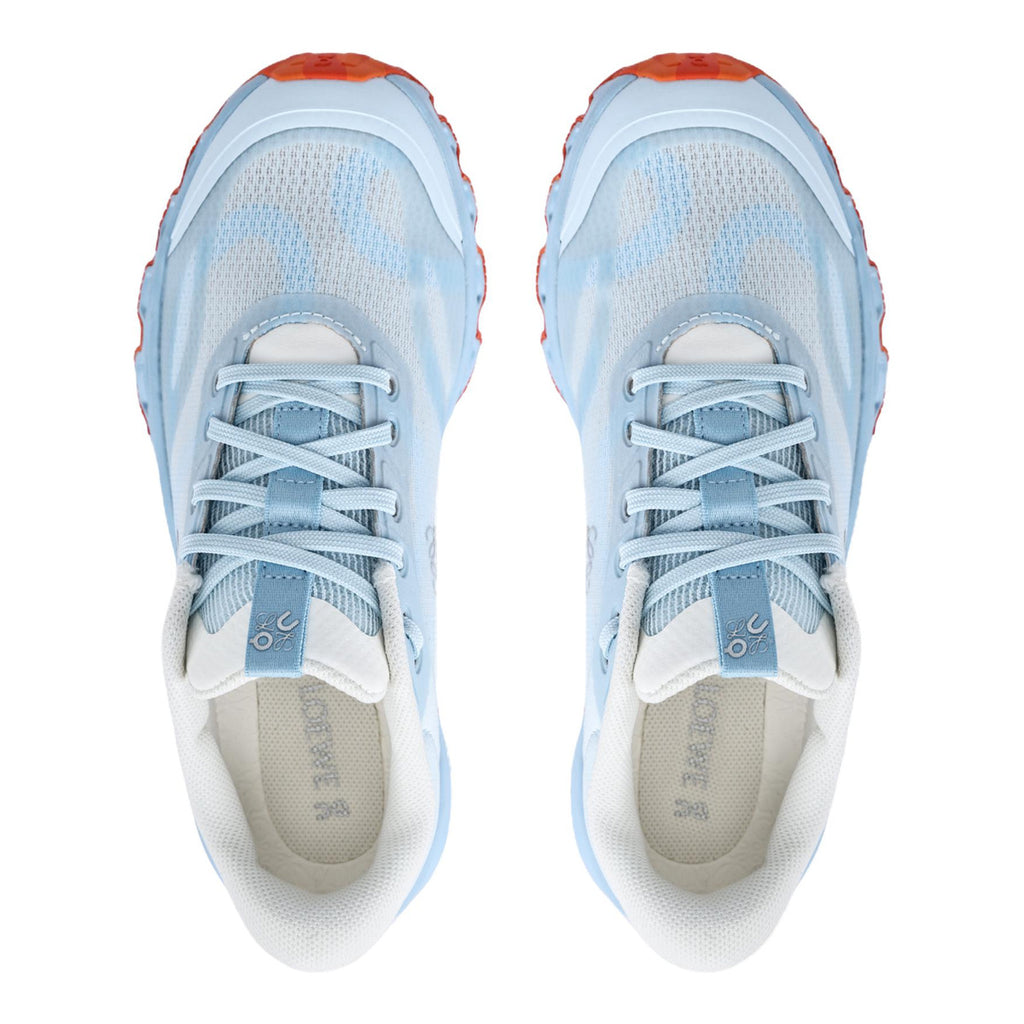 On × LOEWE Cloudmonster Unisex Lifestyle Sneakers – Ice | Flame