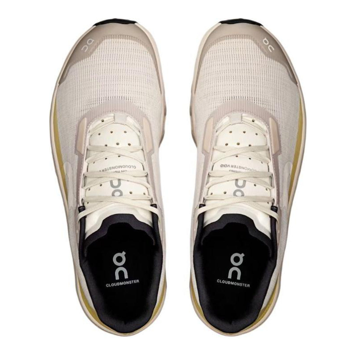 On Cloudmonster Void Unisex Marathon Running Shoes – Ivory | Hay