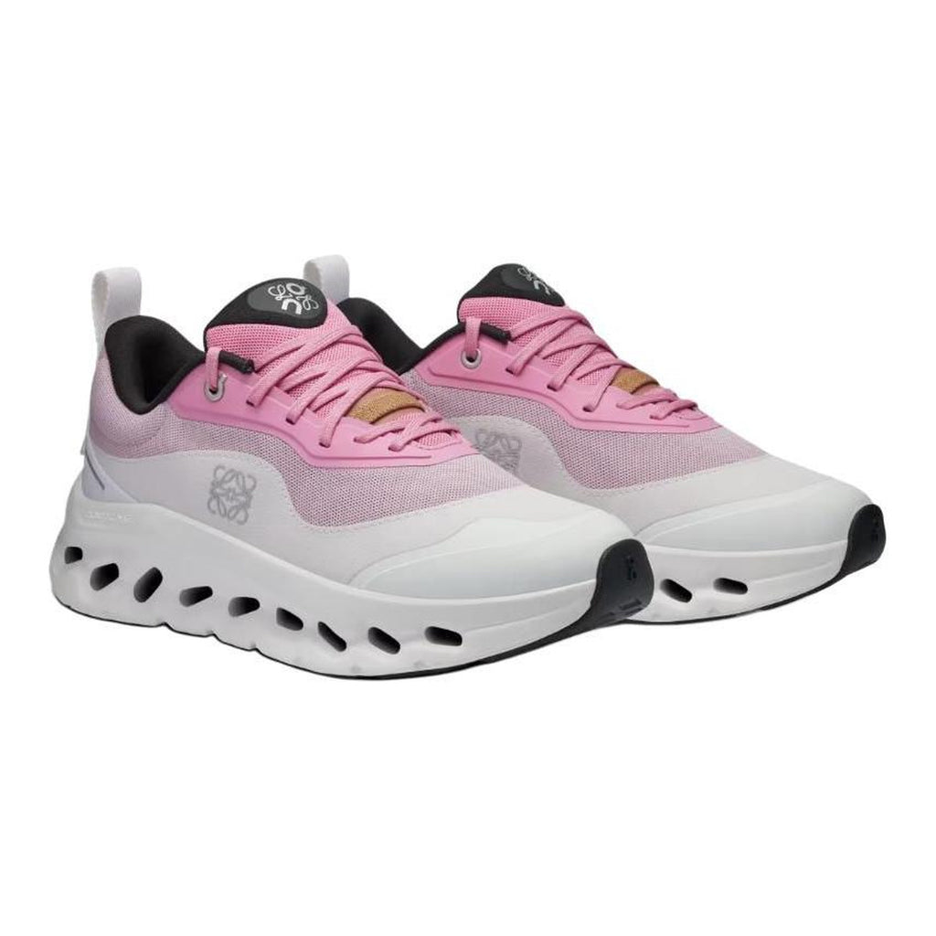 On × LOEWE Cloudlo Unisex Lifestyle Sneakers – Rose | White