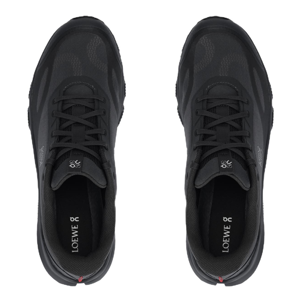 On × LOEWE Cloudventure Unisex Outdoor Lifestyle Sneakers – Black | Black