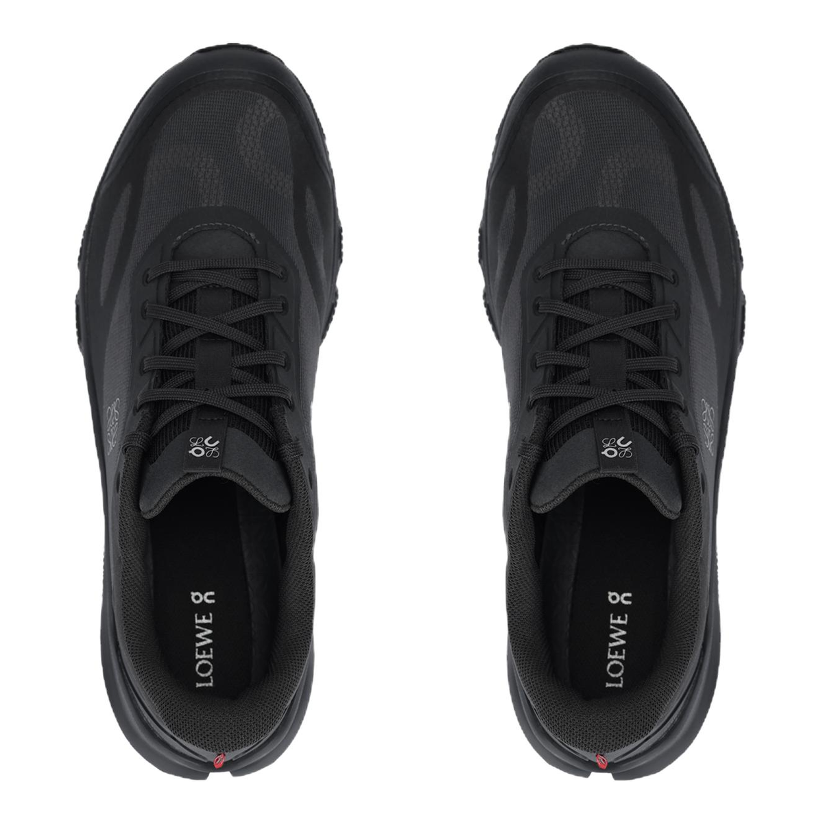 On × LOEWE Cloudventure Unisex Outdoor Lifestyle Sneakers – Black | Black