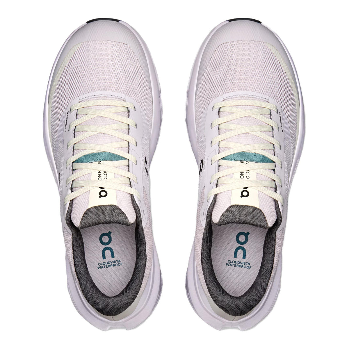 On Cloudvista 3 Waterproof Trail Running Shoes – White | Teal