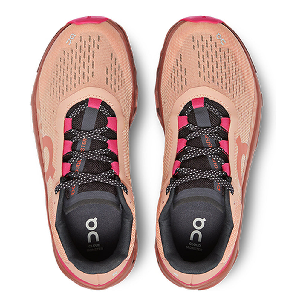 On Cloudmonster Running Shoes – Rose | Raspberry