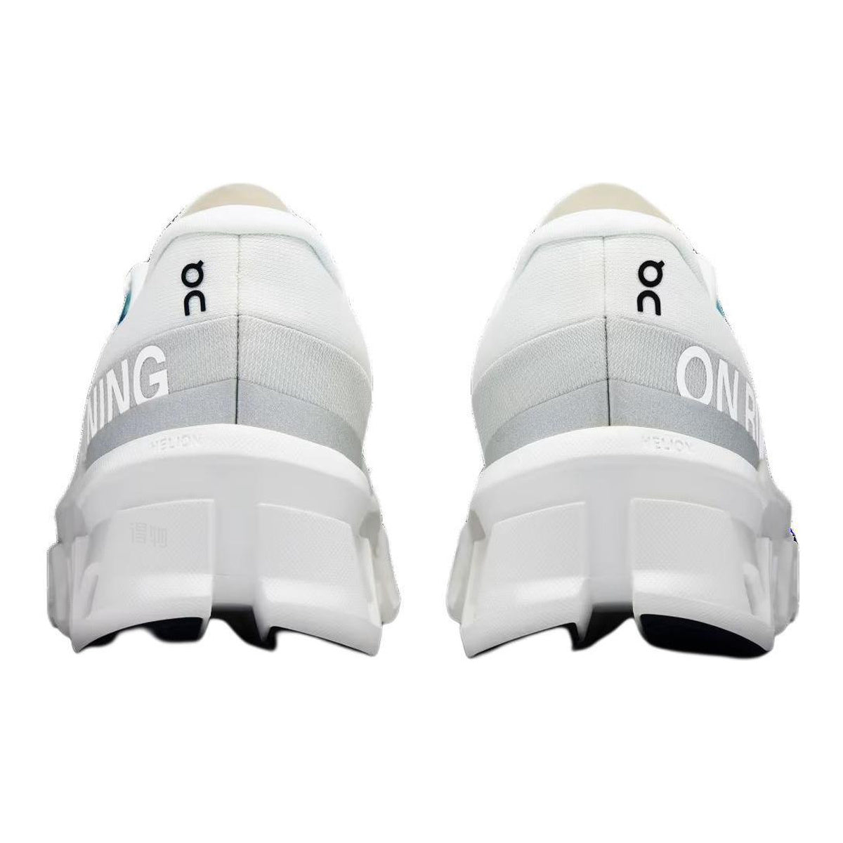 On Cloudmonster Unisex Marathon Running Shoes – White | Multicolor