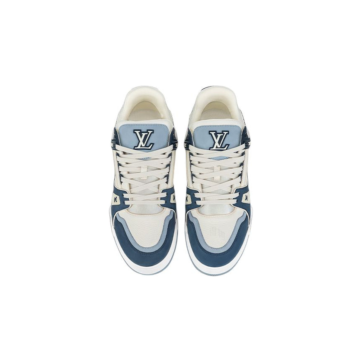 Louis Vuitton Trainer Low-Top Sneakers in Blue & White – Unisex