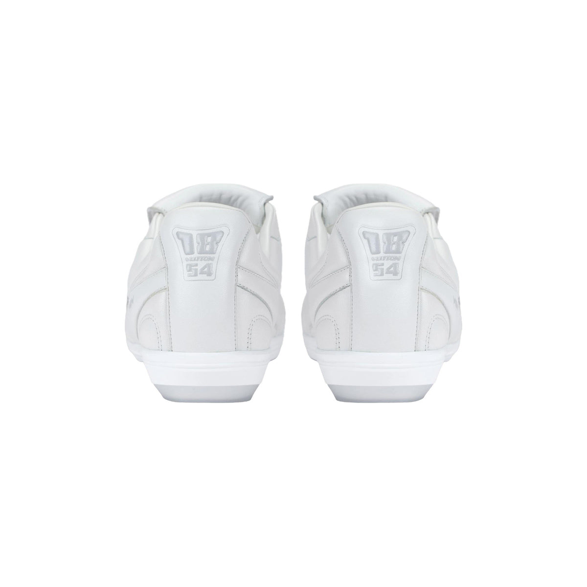 Louis Vuitton Footprint Calf Leather Floral Pattern Lace-Up Low-Top Sneakers in White – Unisex FW26
