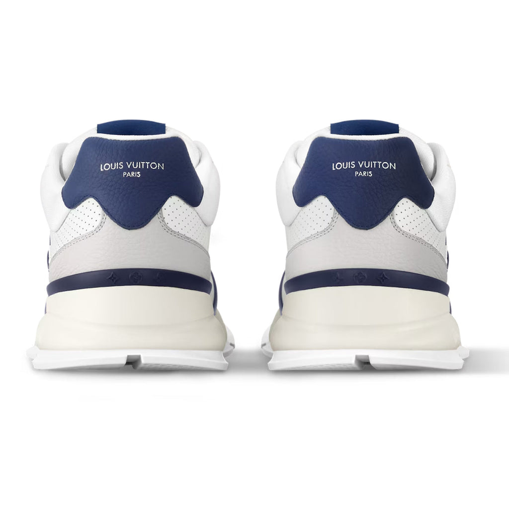 Louis Vuitton Classic Lace-Up Low-Top Casual Sneakers in Navy Blue – Unisex
