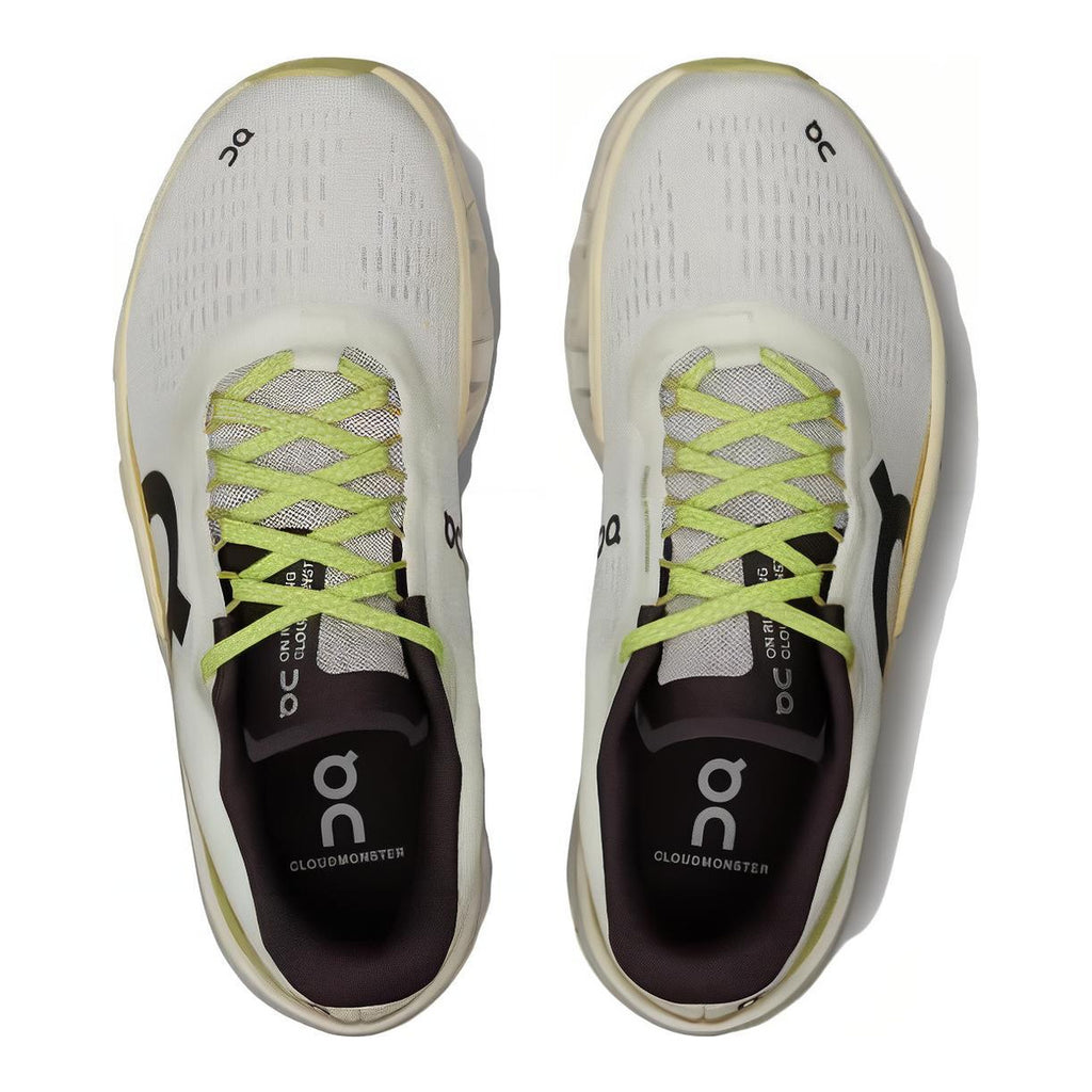 On Cloudmonster 2 Unisex Marathon Running Shoes – Ivory | Hay