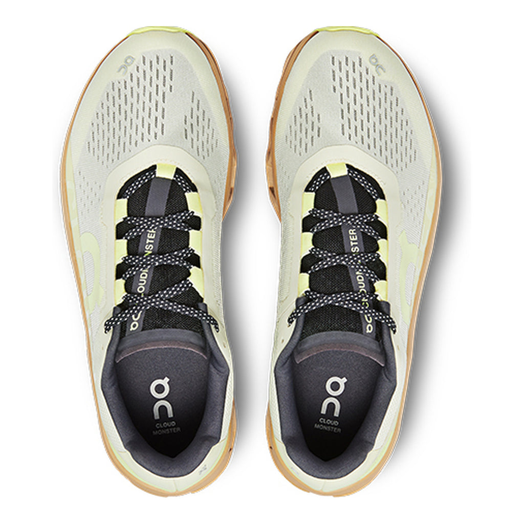 On Cloudmonster Running Shoes – Hay | Dune
