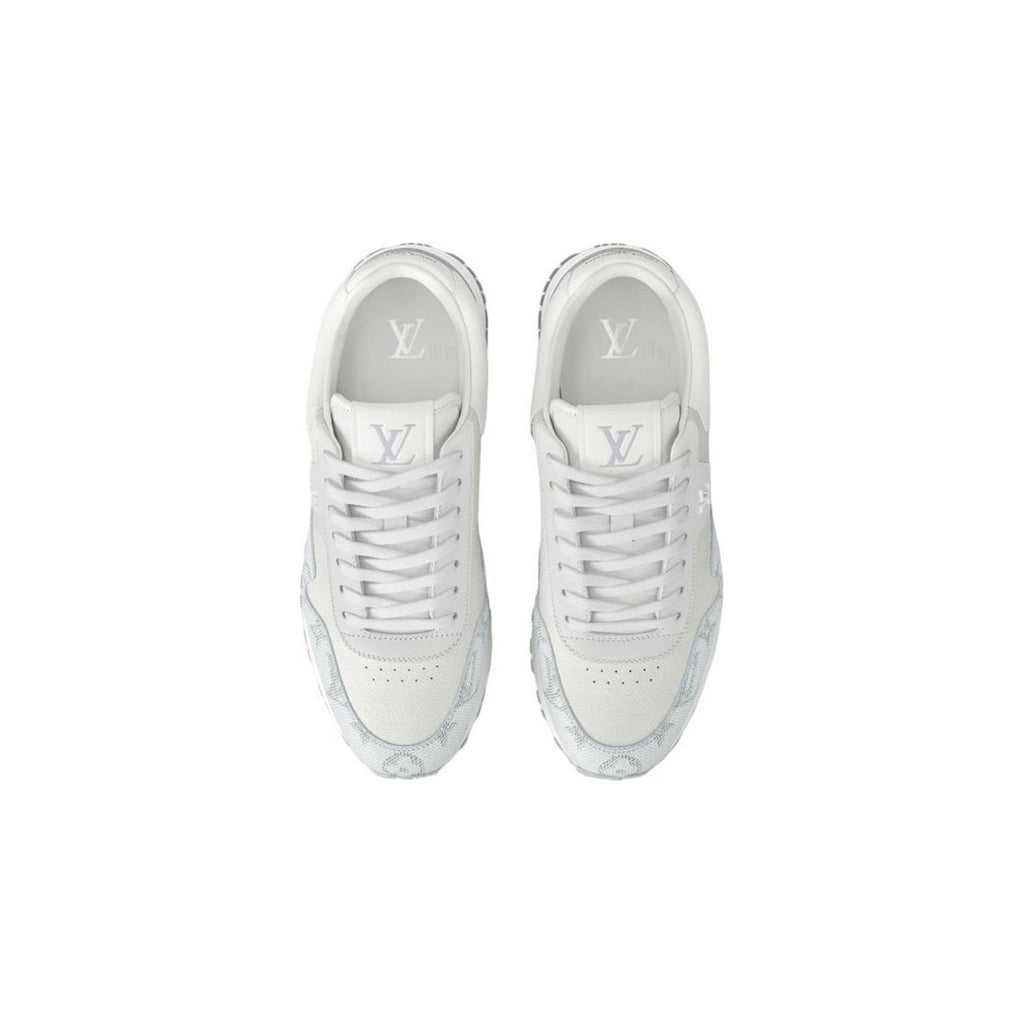 Louis Vuitton Run Away Calf Leather Sneakers in White – Unisex
