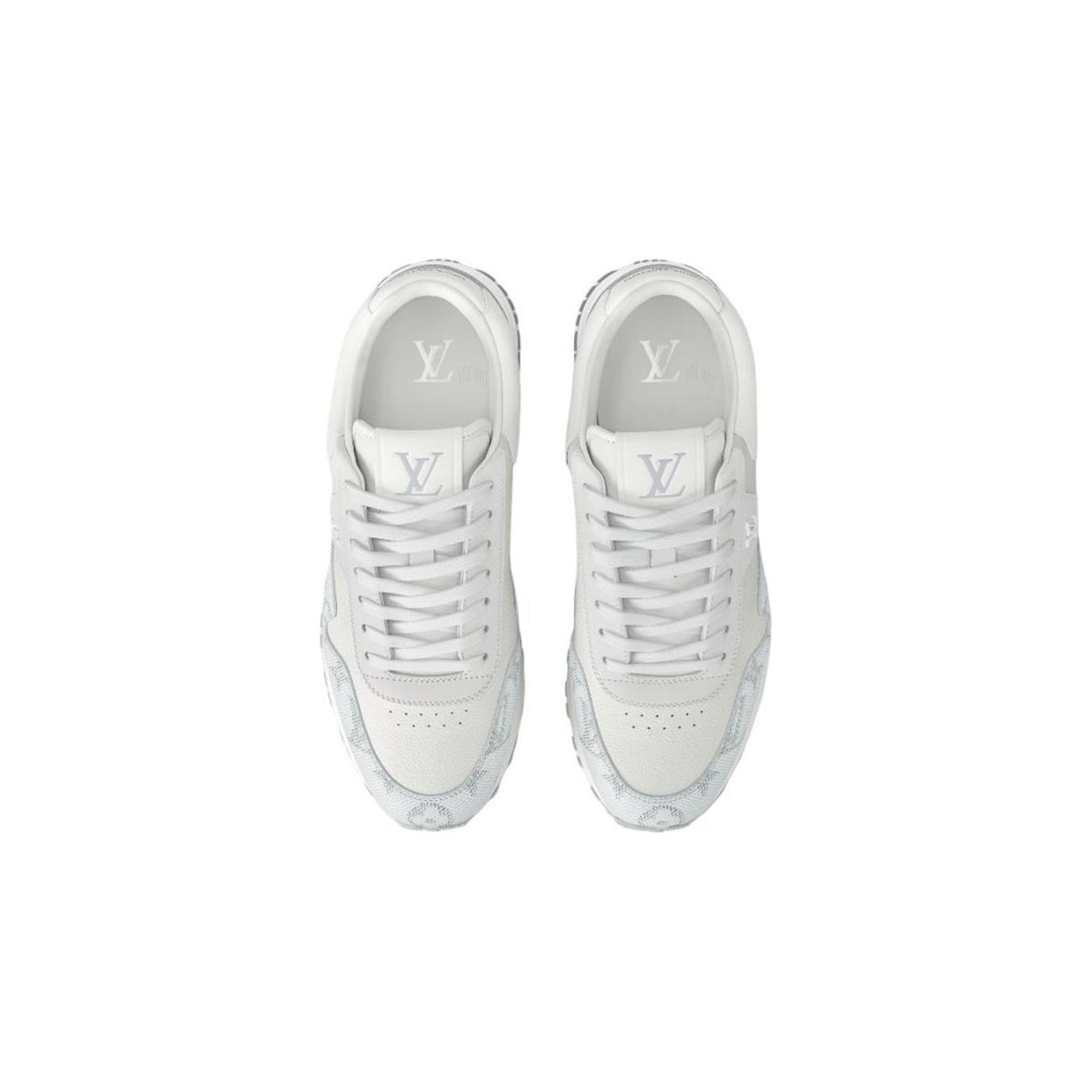 Louis Vuitton Run Away Calf Leather Sneakers in White – Unisex