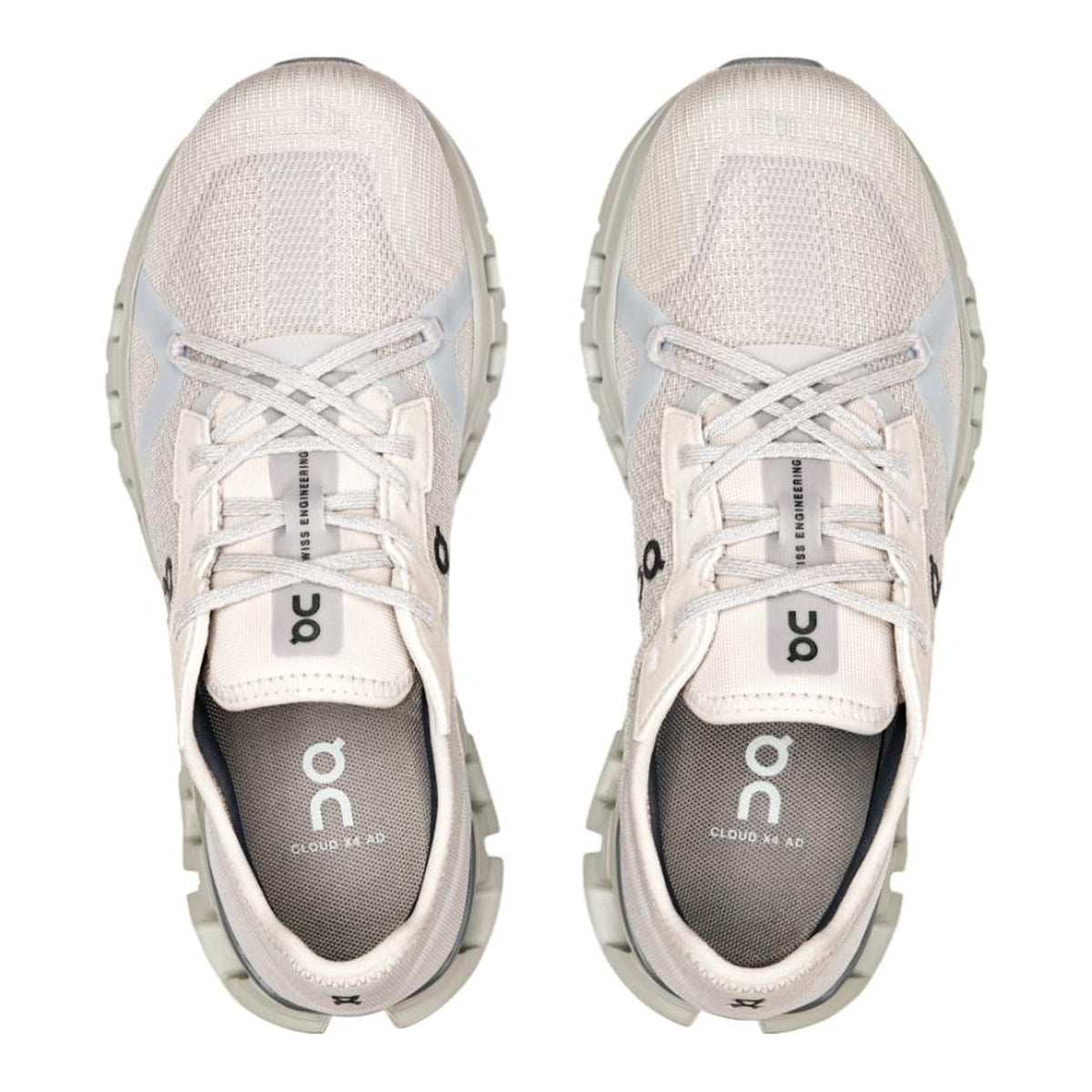 On Cloud X 4 AD Running Shoes – White | Glacier