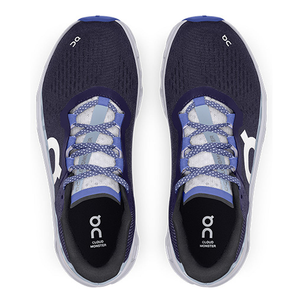 On Cloudmonster Running Shoes – Midnight | Blueberry
