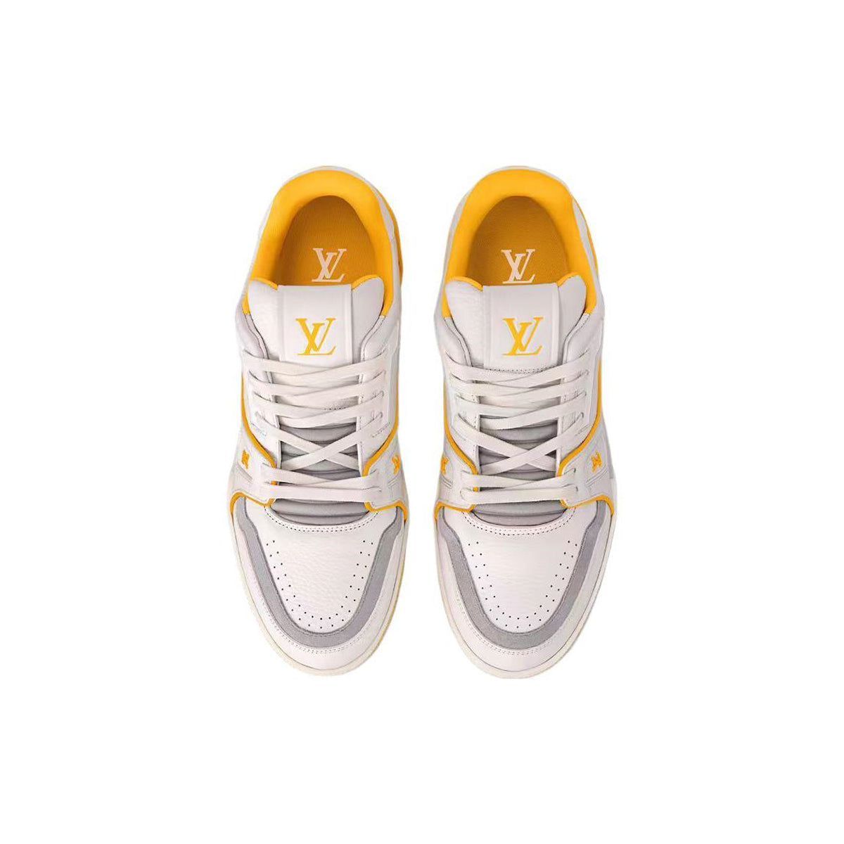 Louis Vuitton LV Trainer 2.0 Sneaker – Saffron Yellow / White / Grey