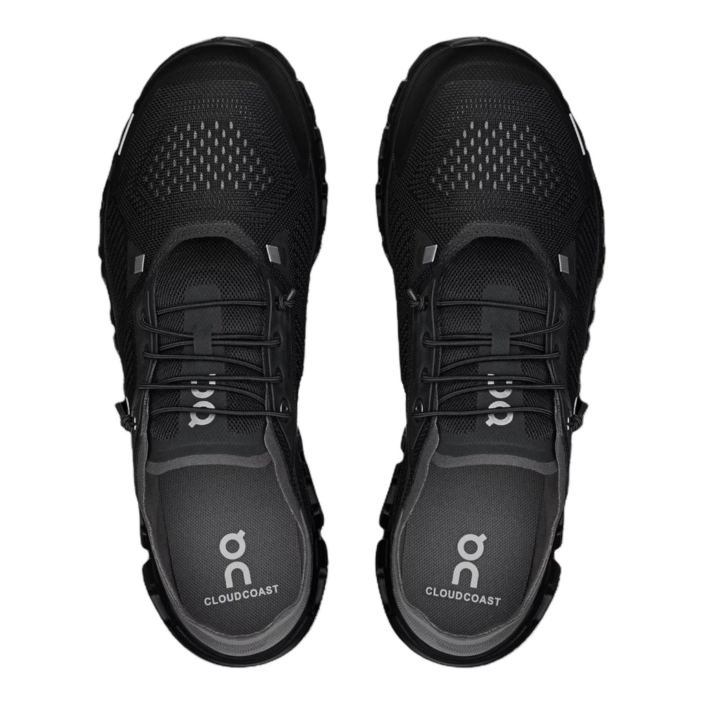On Cloud 6 Coast Running Shoes – Black | Eclipse