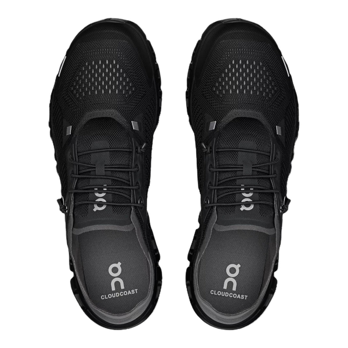 On Cloud 6 Coast Running Shoes – Black | Eclipse