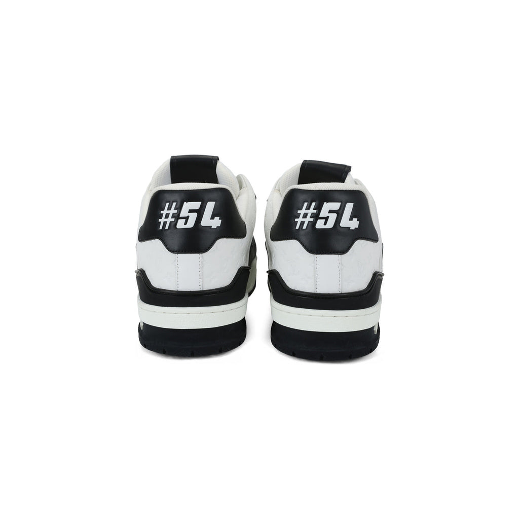 Louis Vuitton Trainer Low-Top Sneakers in White & Black – Unisex