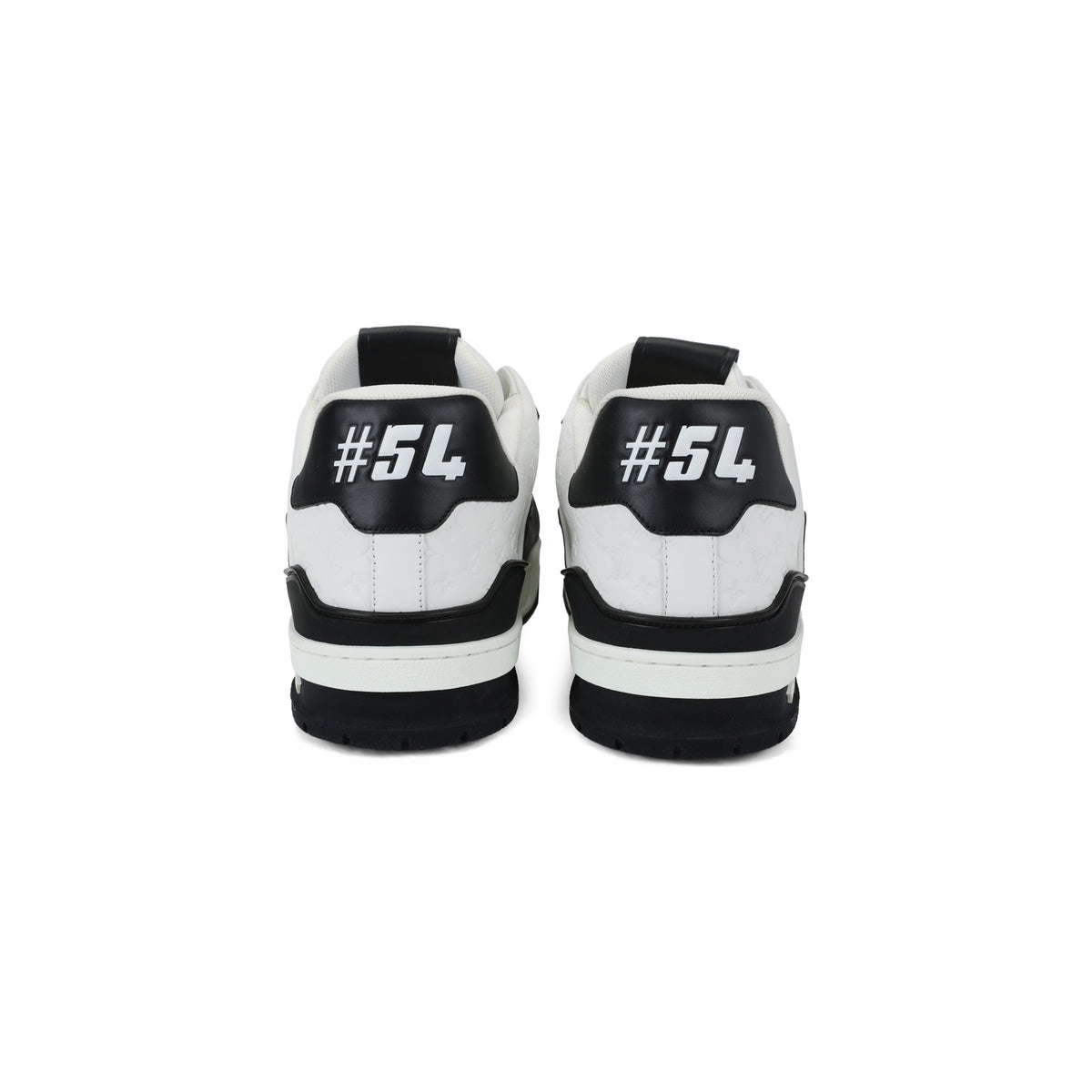 Louis Vuitton Trainer Low-Top Sneakers in White & Black – Unisex