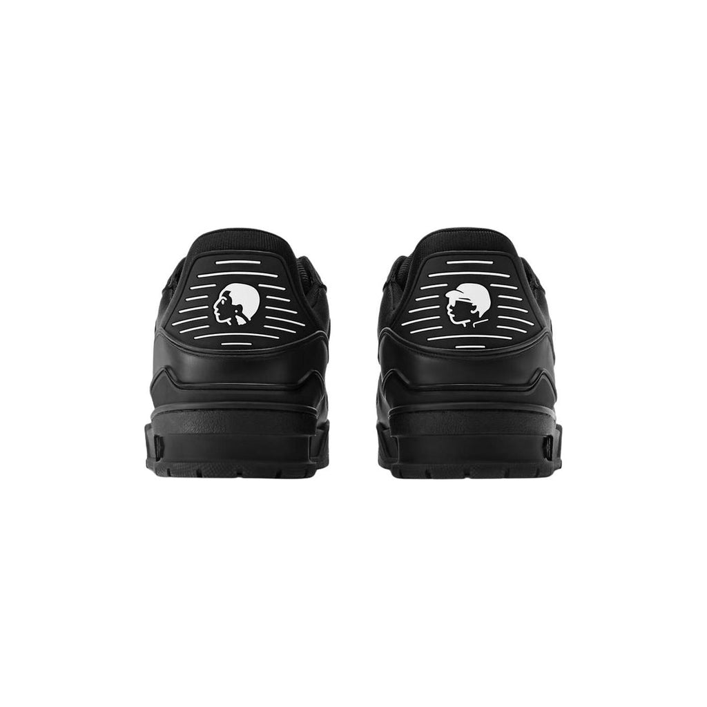 NIGO x Louis Vuitton Trainer FW25 Leather Low-Top Sneakers in Black – Unisex