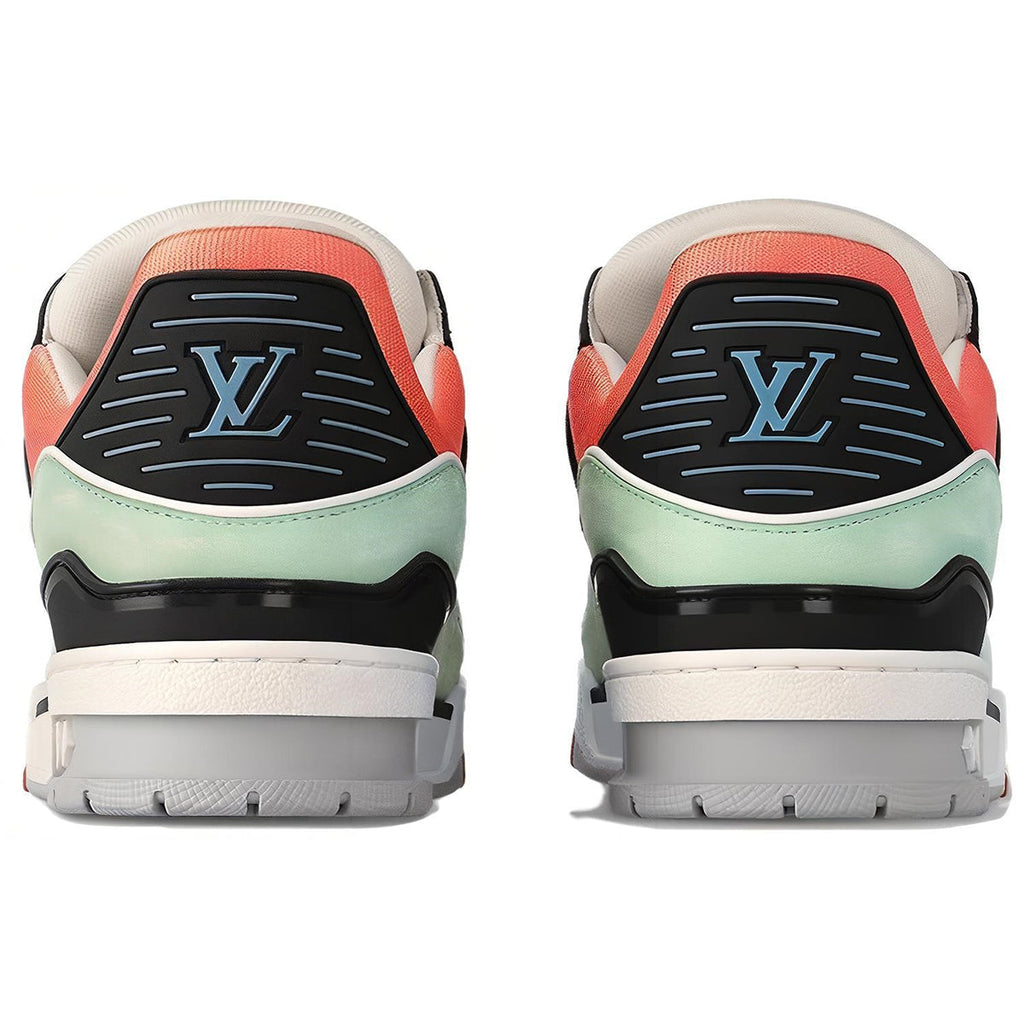 Lady Pink x Louis Vuitton Trainer Low-Top Sneakers in White & Red – Unisex