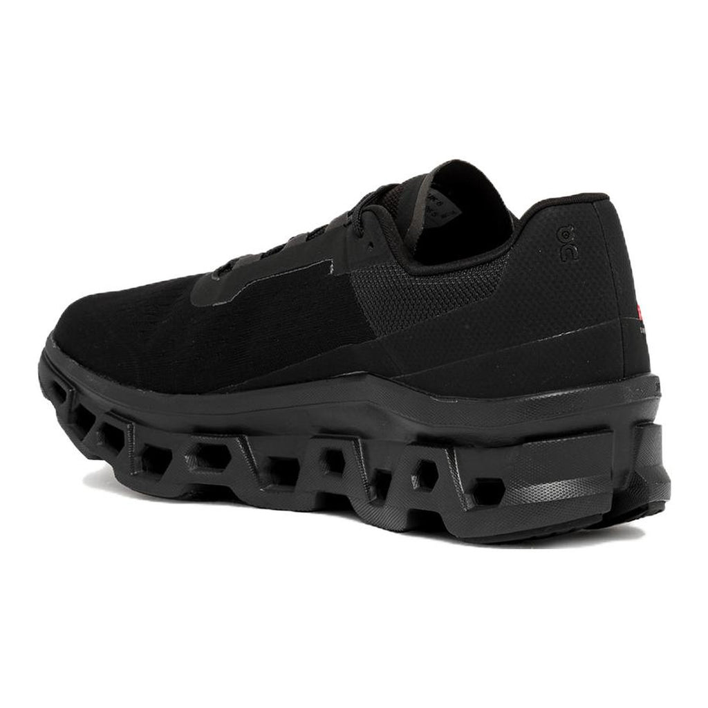 On Cloudmonster Running Shoes – Black | Eclipse