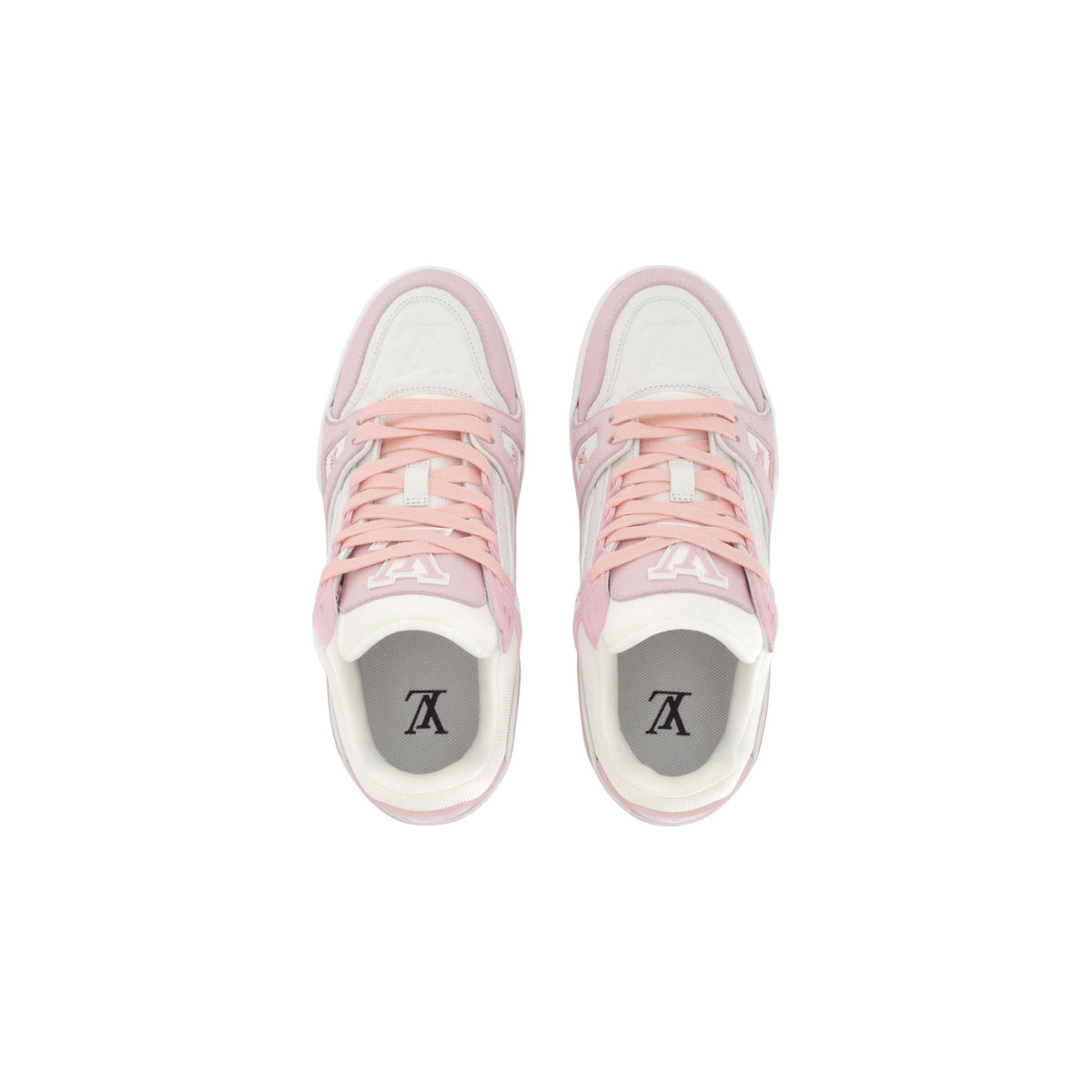 Louis Vuitton Trainer Leather Low-Top Sneakers in Rose Pink – Unisex