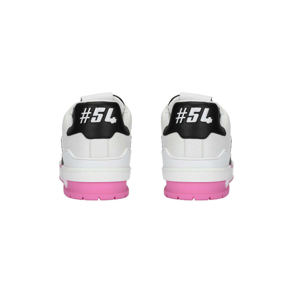 Louis Vuitton Trainer Calf Leather Lace-Up Low-Top Sneakers in Pink – WoUnisex