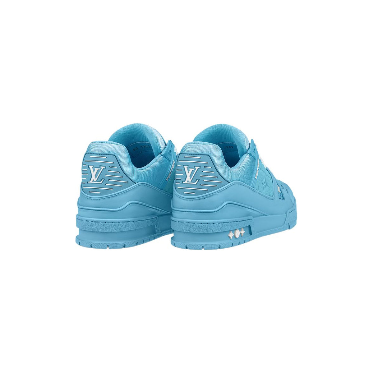 Louis Vuitton Trainer Leather Low-Top Sneakers in Blue – Unisex
