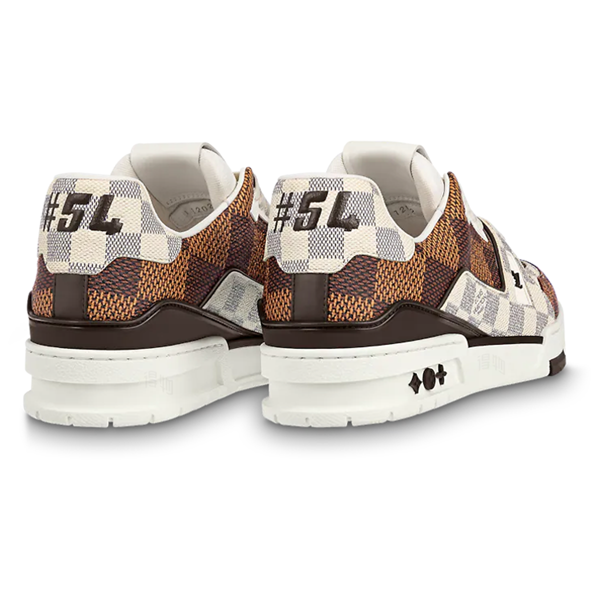 Louis Vuitton Trainer Checkerboard Low-Top Sneakers in Brown – Unisex