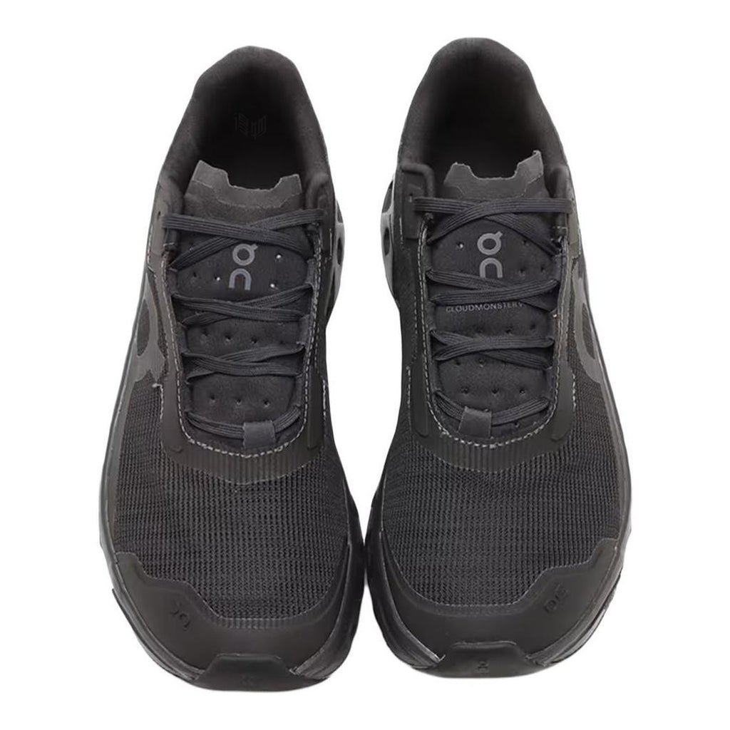 On Cloudmonster Void Unisex Marathon Running Shoes – All Black