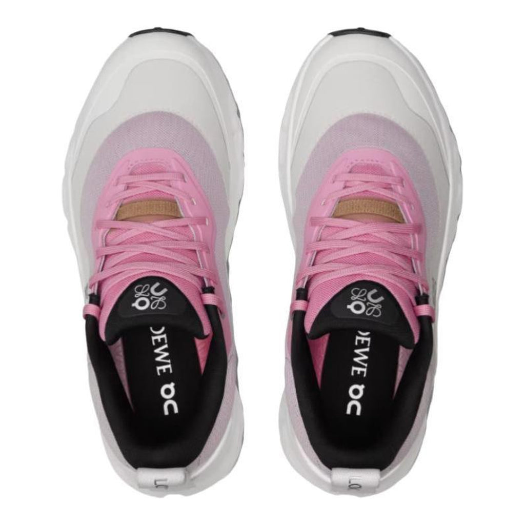 On × LOEWE Cloudlo Unisex Lifestyle Sneakers – Rose | White