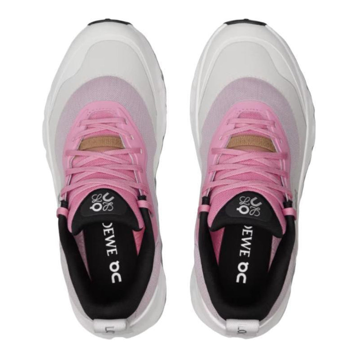 On × LOEWE Cloudlo Unisex Lifestyle Sneakers – Rose | White
