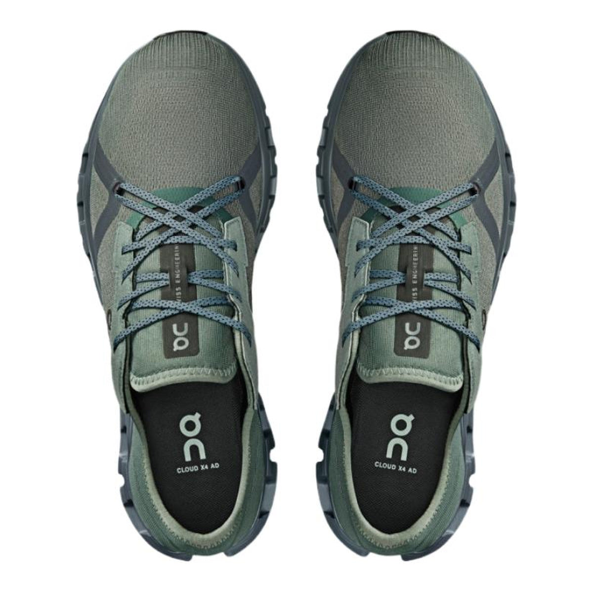 On Cloud X 4 AD Running Shoes – Olive | Shadow
