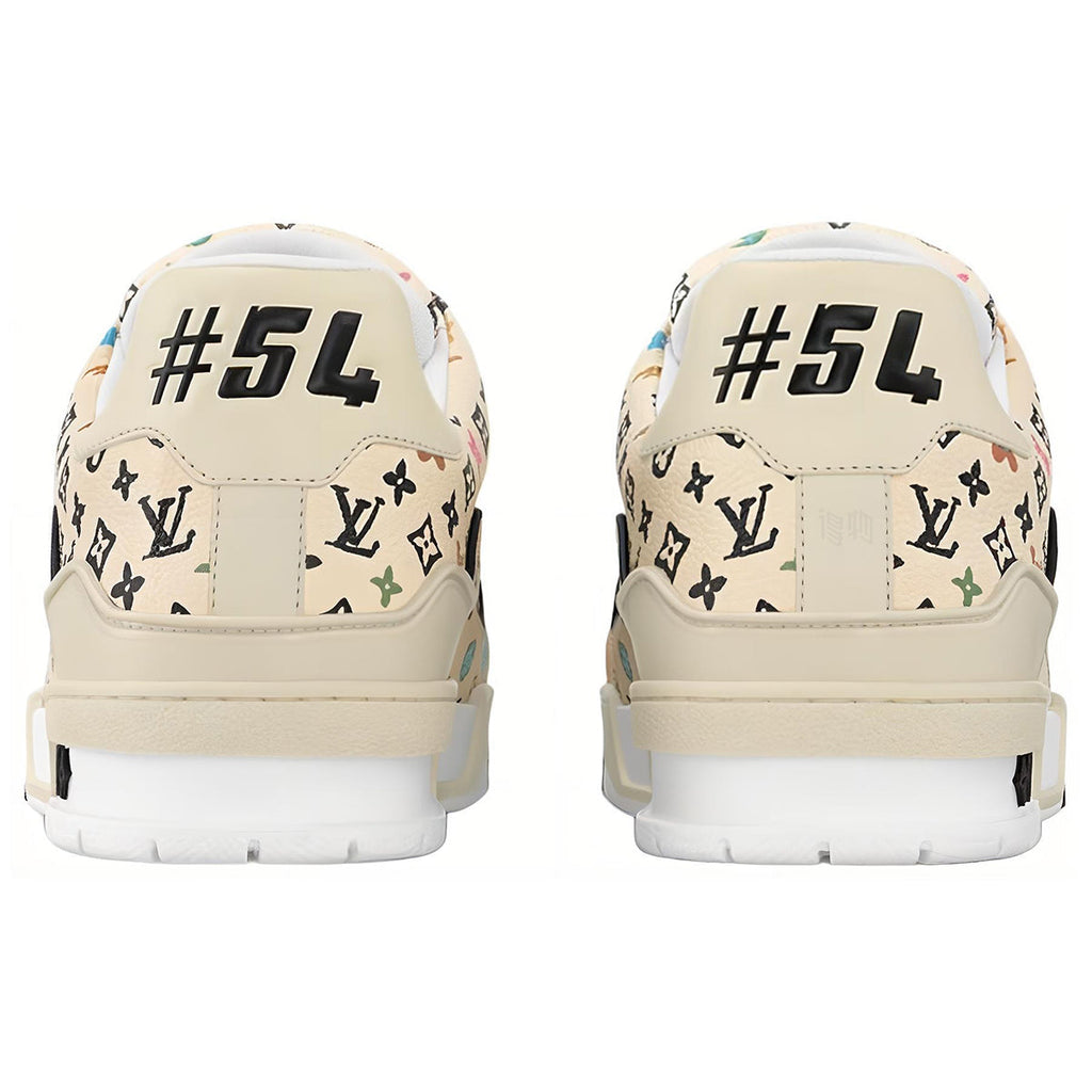 Tyler, the Creator × Louis Vuitton Trainer Lace-Up Low-Top Sneakers in Beige – Unisex