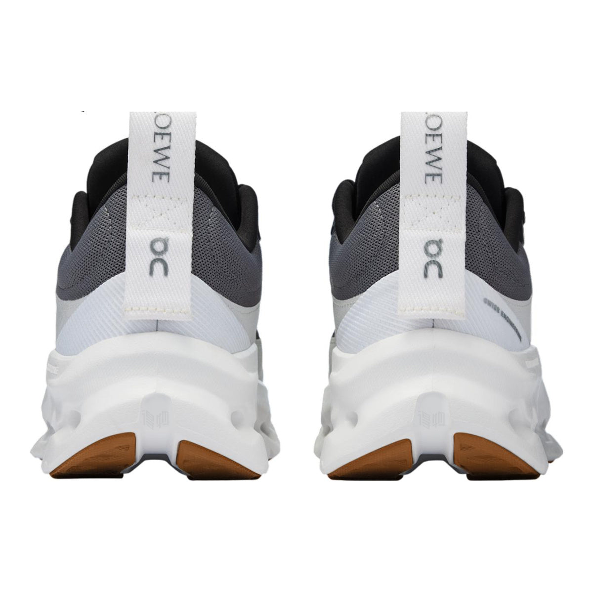 On × LOEWE Cloudmonster Unisex Lifestyle Sneakers – Alloy | White