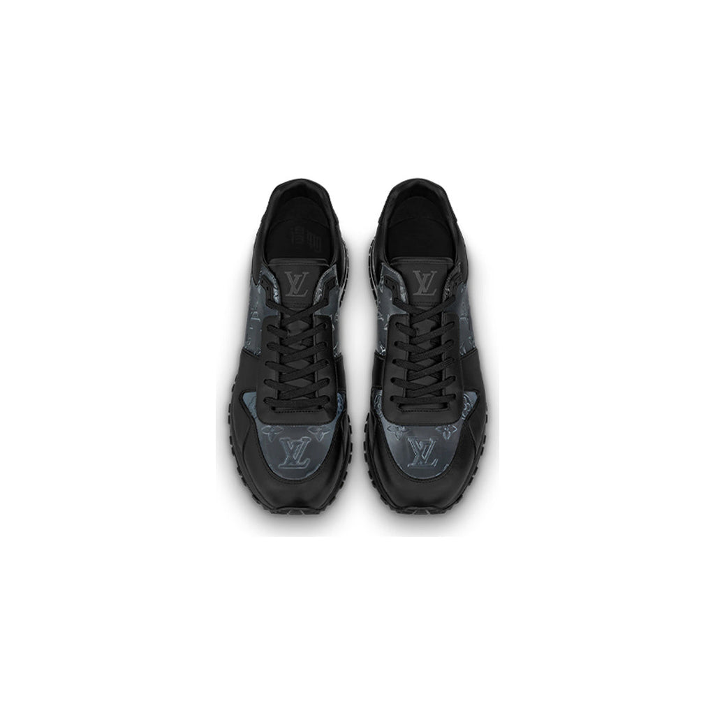 Louis Vuitton Run Away Leather & Textile Low-Top Lifestyle Sneakers in Black – Unisex