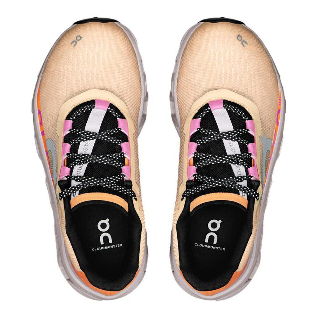 On Cloudmonster Unisex Running Shoes – Almond | Magnesium