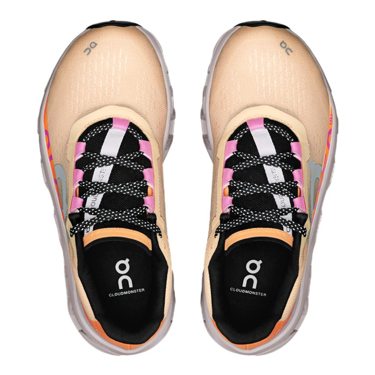 On Cloudmonster Unisex Running Shoes – Almond | Magnesium