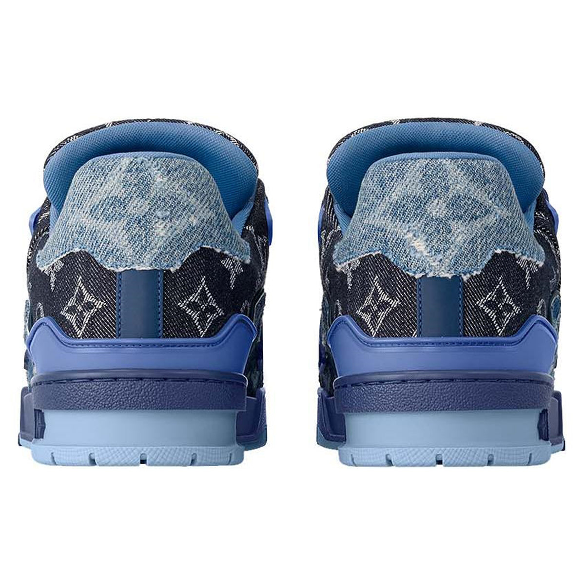 Louis Vuitton LV Trainer 2.0 Sneaker – Blue Monogram Denim / Navy / Ice Blue
