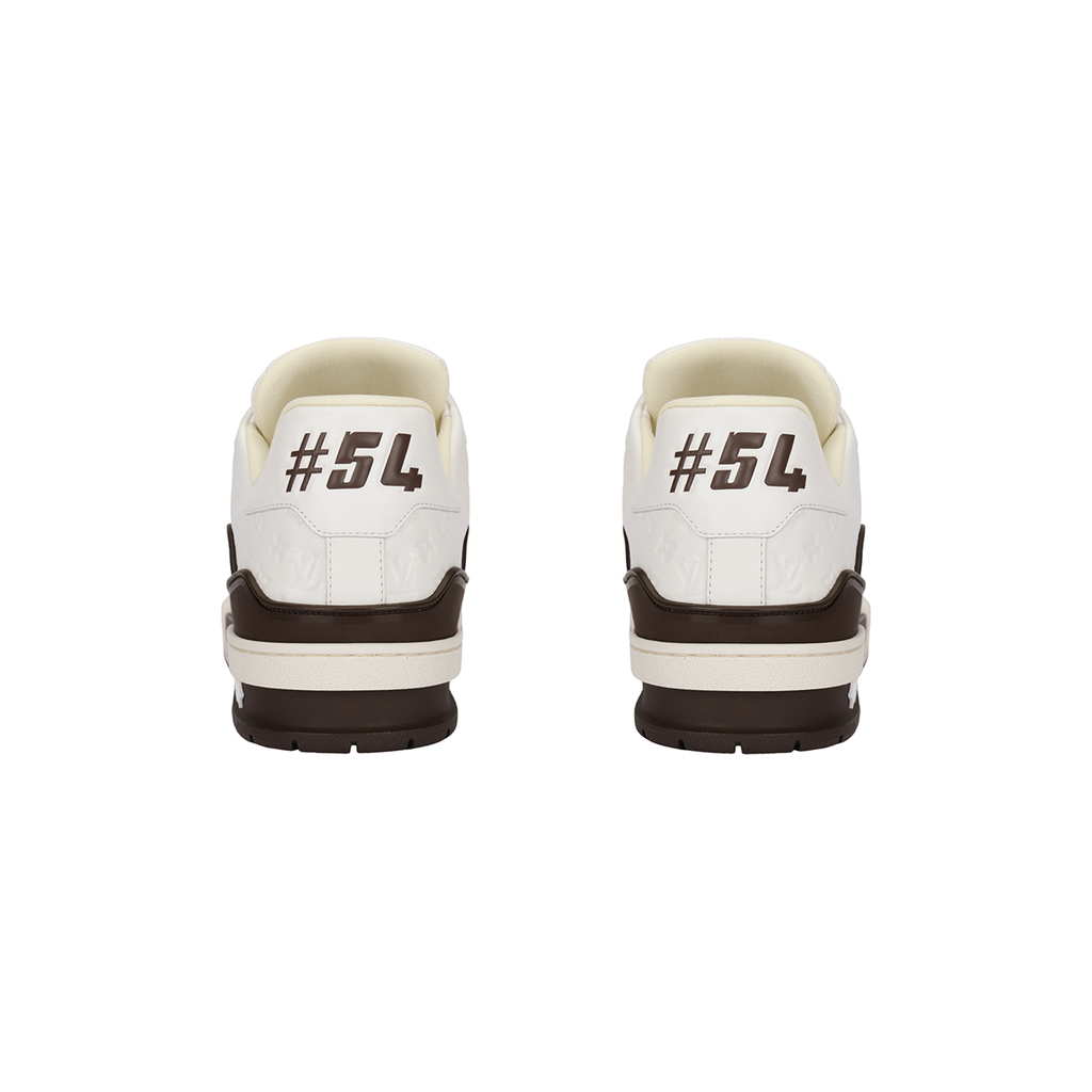 Louis Vuitton Trainer Low-Top Sneakers in Beige & Brown – Unisex