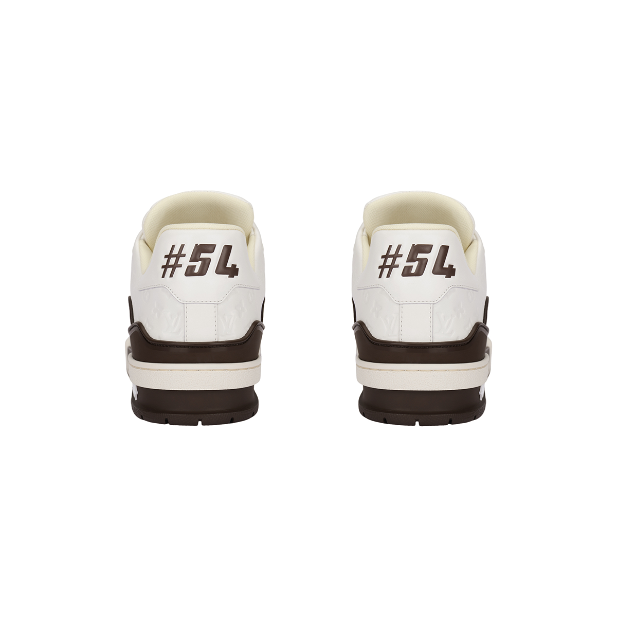 Louis Vuitton Trainer Low-Top Sneakers in Beige & Brown – Unisex