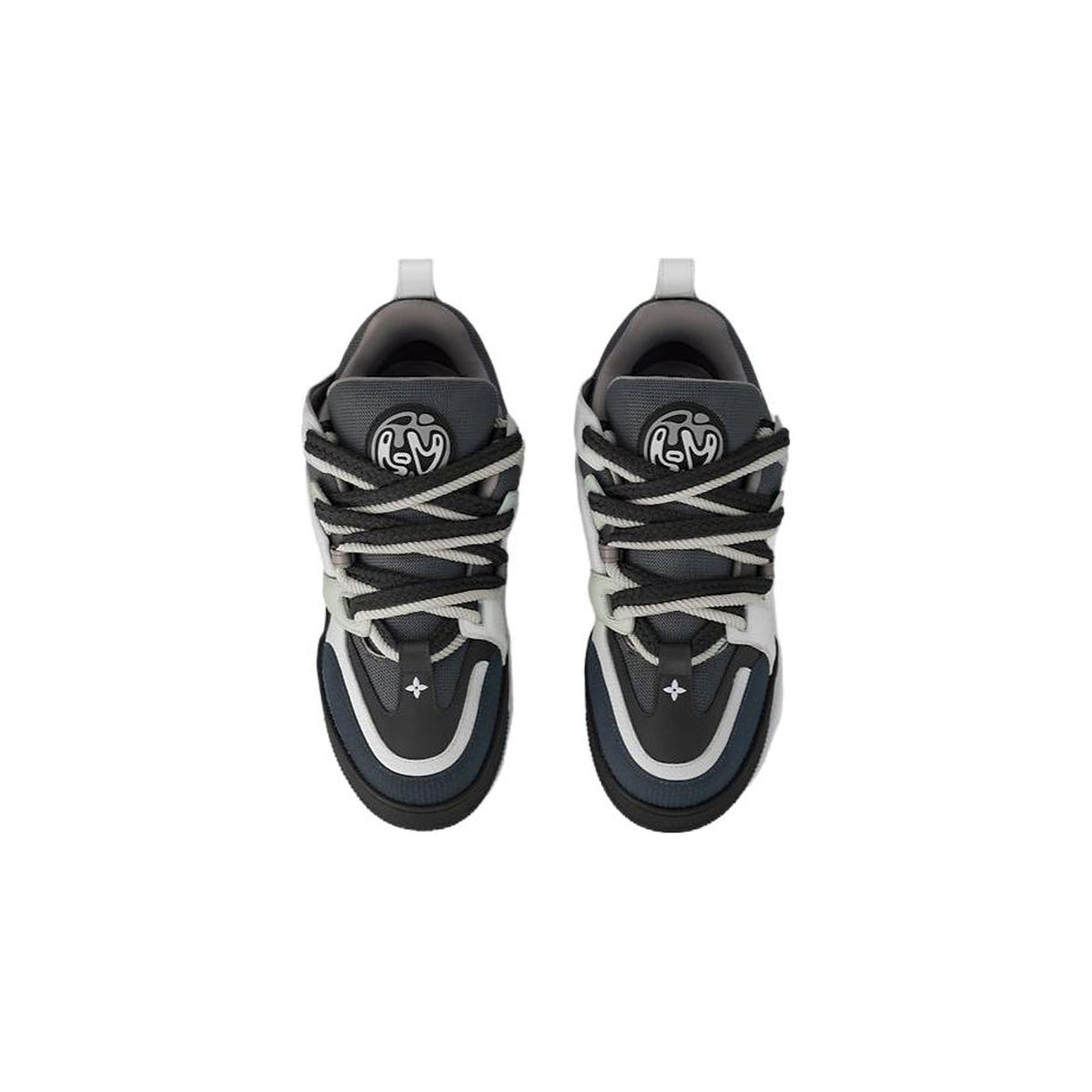 Louis Vuitton Skate Leather Low-Top Sneakers in Black & White – Unisex