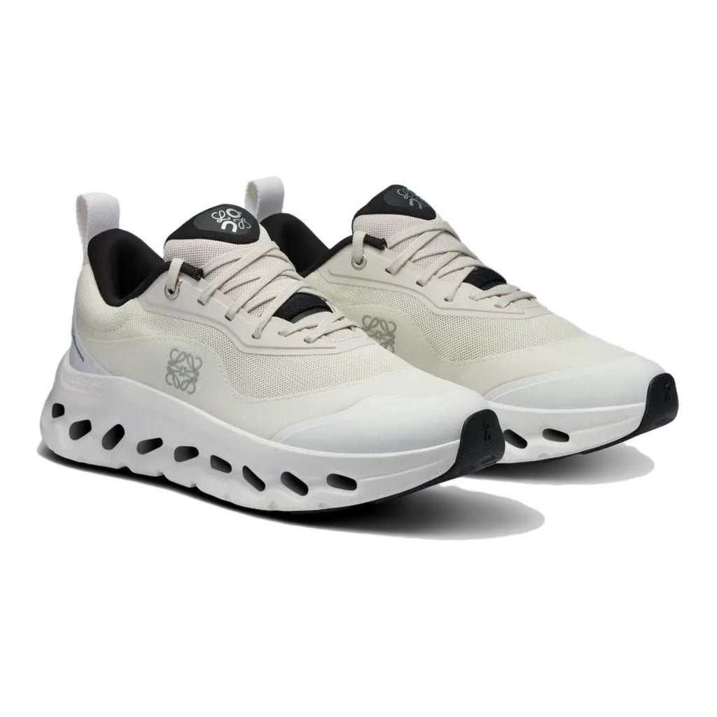 On × LOEWE Cloudaway Unisex Lifestyle Sneakers – Cream | White