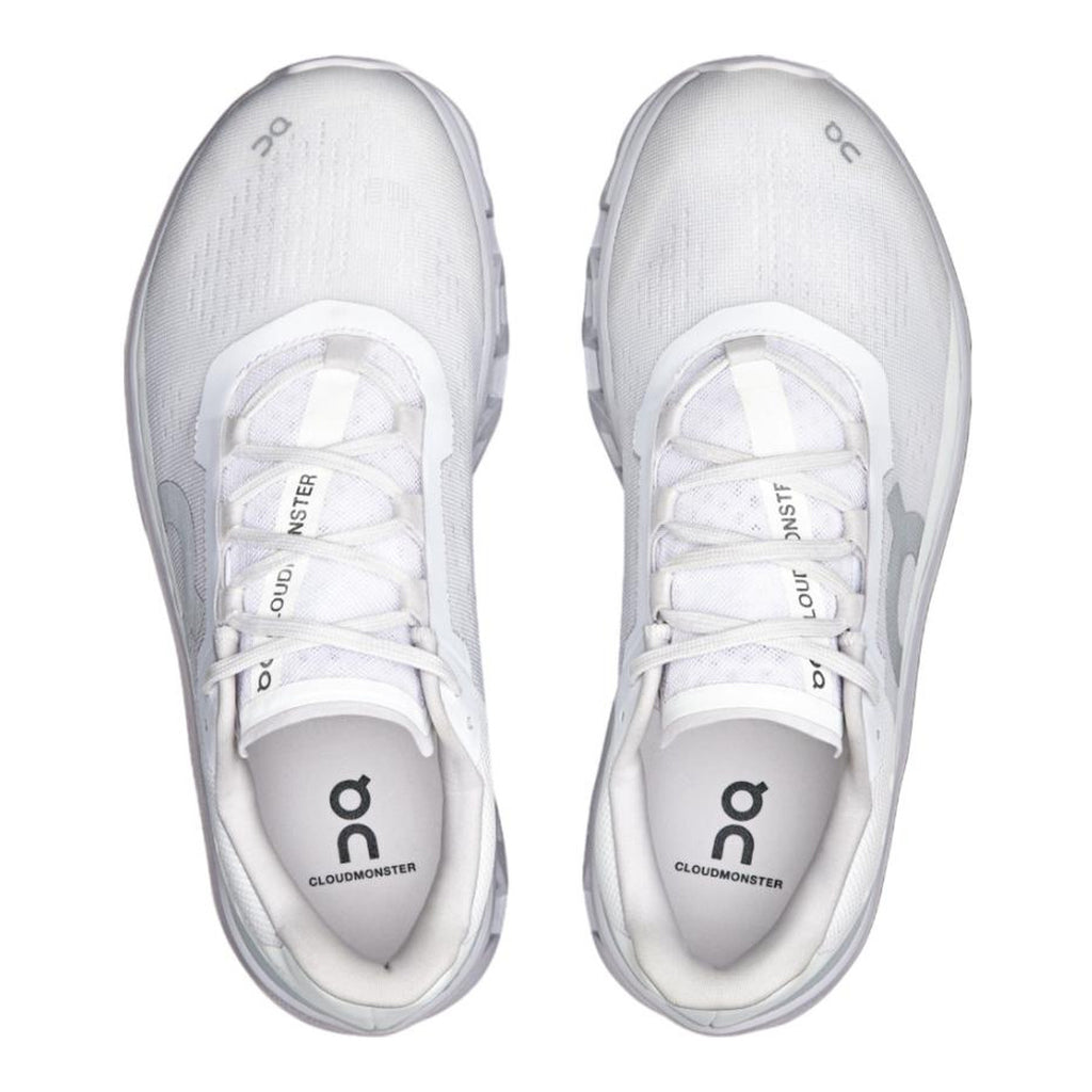 On Cloudmonster 2 Running Shoes – All White