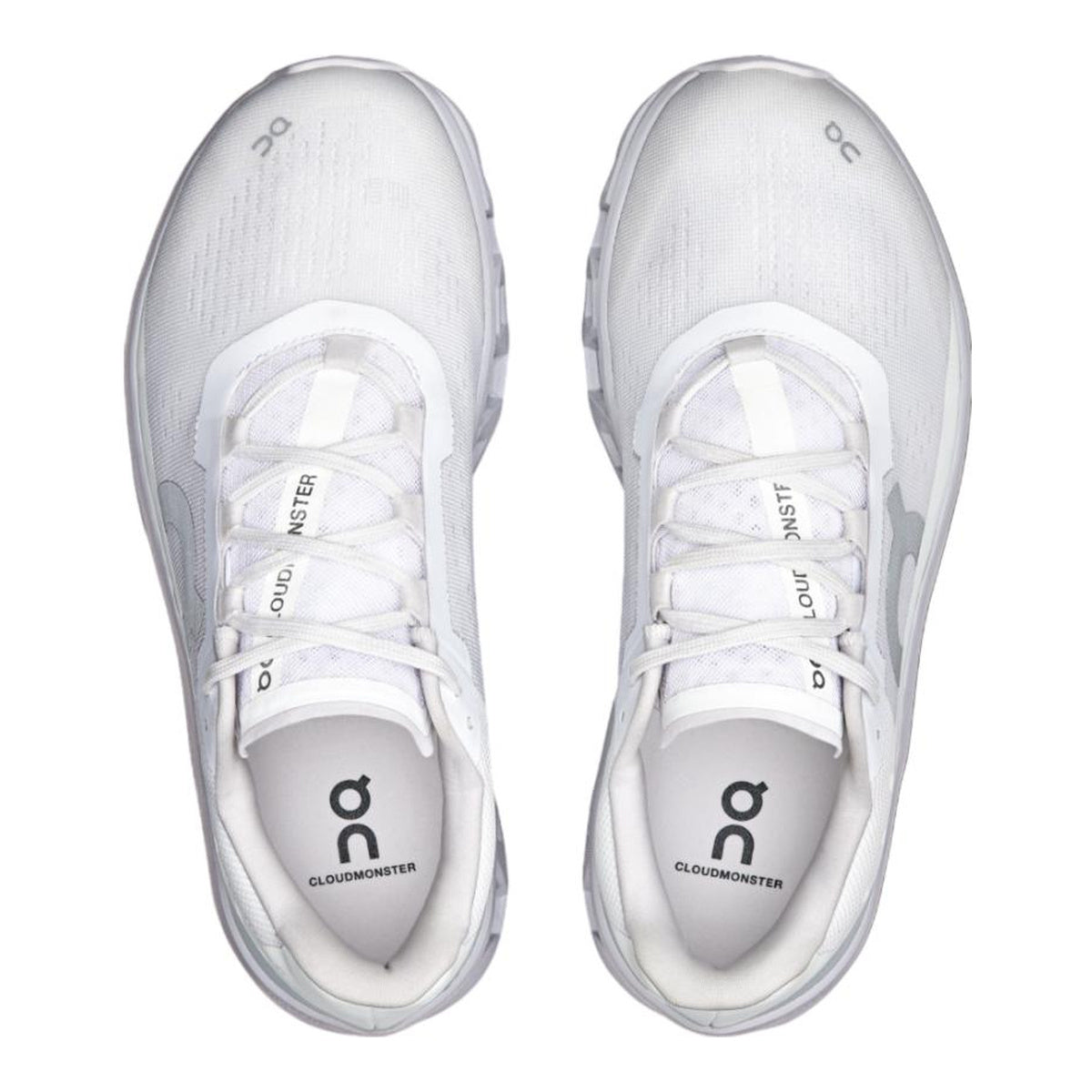 On Cloudmonster 2 Running Shoes – All White