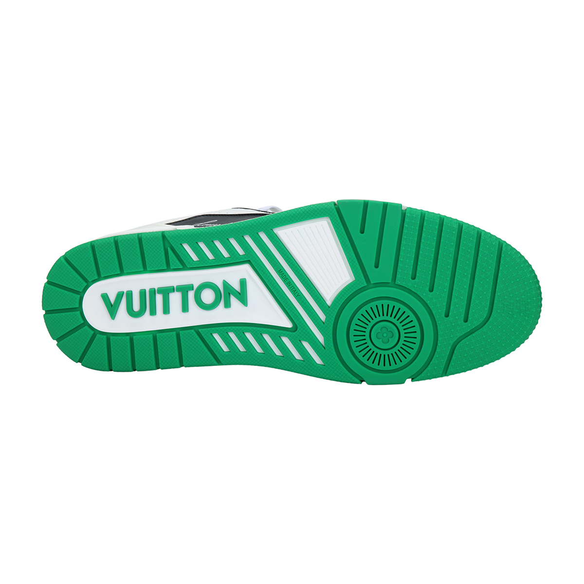 Louis Vuitton Trainer Leather Lace-Up Low-Top Sneakers in Green – Unisex