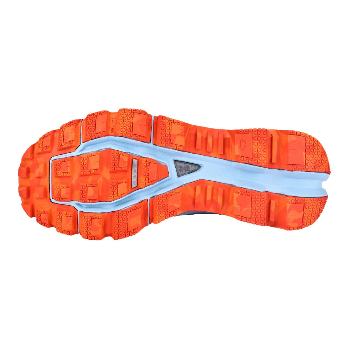 On × LOEWE Cloudmonster Unisex Lifestyle Sneakers – Ice | Flame
