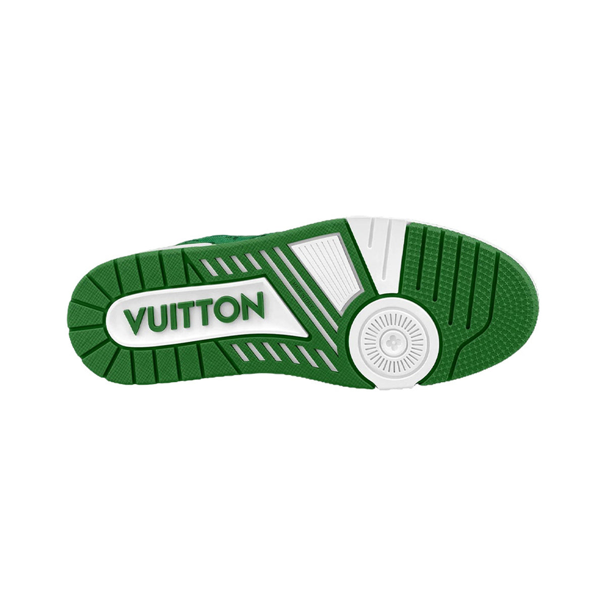Louis Vuitton Trainer Low-Top Sneakers in Green & White – Unisex