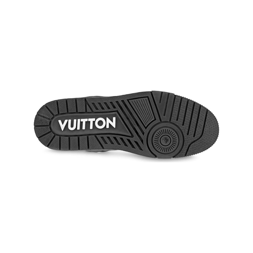 Louis Vuitton Trainer Leather Low-Top Sneakers in Black – Unisex